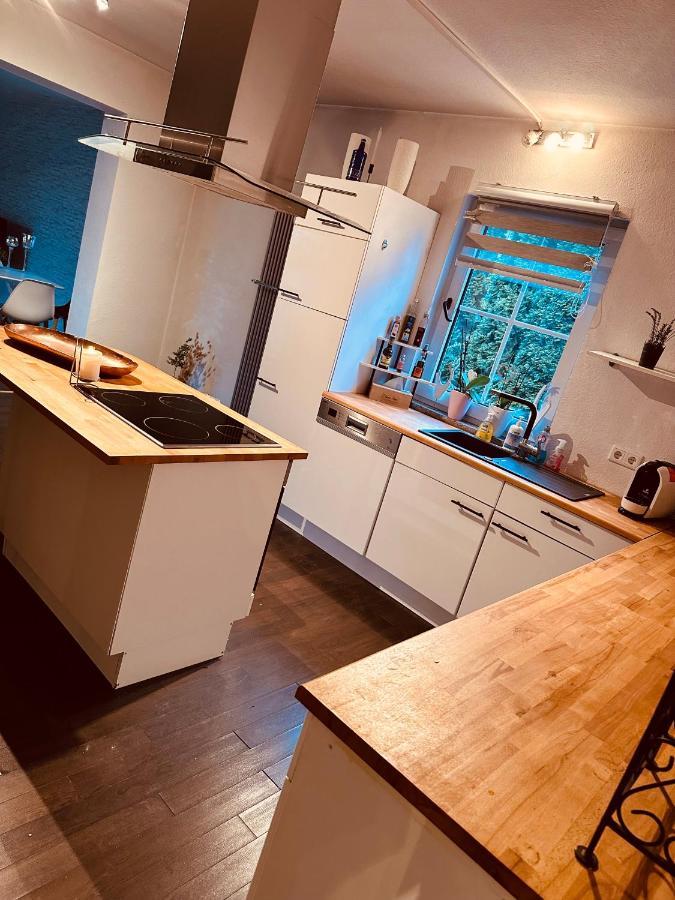 4 Zimmer 11 Personen Wohnung Garten Terrasse Grill 2 Badezimmer Вупперталь Экстерьер фото